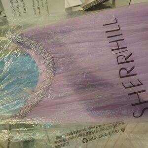 Sherri Hill Lavender High Low Dress